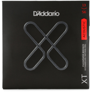 D'Addario XTAPB1356 XT Phosphor Bronze Coated Acoustic Guitar Strings - .013-.056 Medium