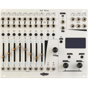 Noise Engineering Xer Mixa Stereo Mixer Eurorack Module - Silver