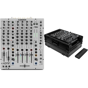 Allen & Heath Xone96 Analogue DJ Mixer with Audio Interface and Odyssey Hard Case - Black