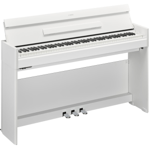 Yamaha Arius YDP-S55WH Weighted Action Digital Home Piano - White