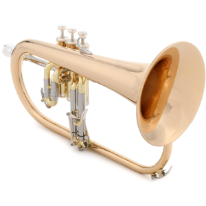 Yamaha YFH-631G Professional Bb Flugelhorn - Clear Lacquer with Gold Brass Bell