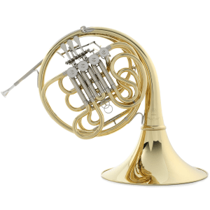 Yamaha YHR-671D Professional Double French Horn - Yellow Brass with Detachable Bell
