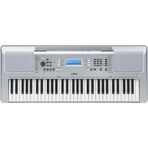 Yamaha YPT370 61-key Portable Keyboard - Silver