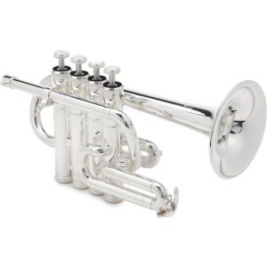 Yamaha YTR-6810S Professional Bb/A Piccolo Trumpet - Silver Plated