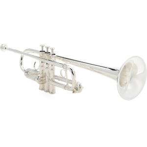 Yamaha YTR-8445 II Xeno Professional C Trumpet - Silver-plated with Yellow Brass Bell