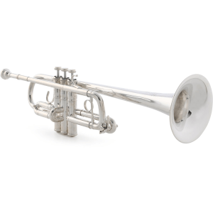 Yamaha YTR-9445NYSIII Xeno Artist Professional C Trumpet - Silver-plated with YM Bell