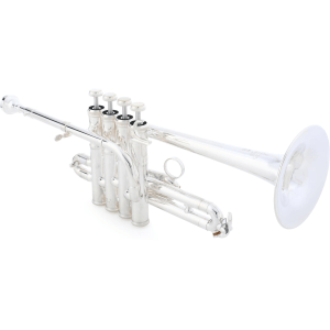 Yamaha YTR-9835 Professional Bb/A 4-valve Piccolo Trumpet - Silver-plated