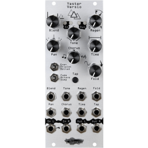Noise Engineering Yester Versio Delay and Pitch-shifting Distortion Eurorack Module - Silver