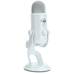 Blue Microphones Yeti Multi-pattern USB Condenser Microphone - Whiteout