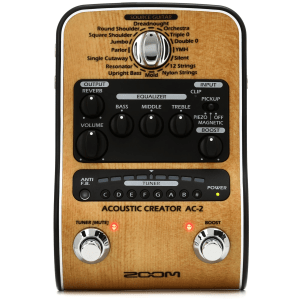 Zoom AC-2 Acoustic Creator - Enhanced Direct Box