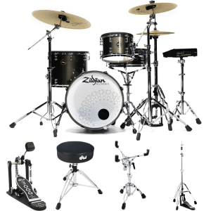 Zildjian ALCHEM-E Gold 4-piece Electronic Drum Kit Essentials Bundle