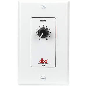 dbx ZC1 Wall-mounted Zone Controller with Volume Knob