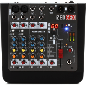 Allen & Heath ZED-6FX 4-channel Mixer with Effects