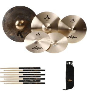 Zildjian Studio Recording Cymbal Set Bundle - 14-/16-/18-/21-inch