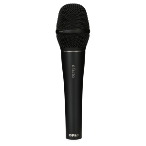 DPA d:facto 4018V Softboost Supercardioid Condenser Microphone with Wired DPA Handle - Black