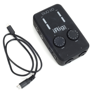 IK Multimedia iRig Pro Duo I/O 2-channel Audio/MIDI Interface for iOS, Android, and Mac/PC