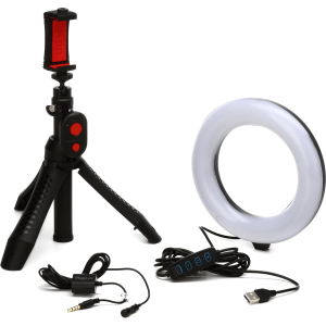 IK Multimedia iRig Video Creator Bundle Video and Streaming Kit with Ring Light