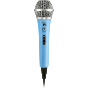 IK Multimedia iRig Voice Handheld Microphone - Blue