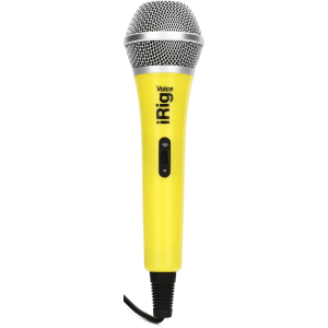 IK Multimedia iRig Voice Handheld Microphone - Yellow