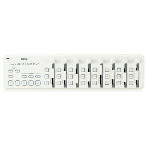 Korg nanoKONTROL2 MIDI Control Surface - White