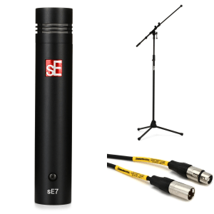 sE Electronics sE7 Small-diaphragm Condenser Microphone Bundle with Stand and Cable
