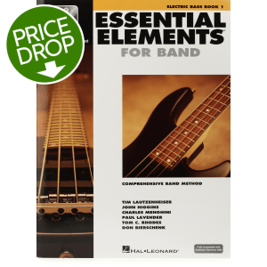 Hal Leonard Essential Elements for Band - Electric Bass Book 1 with EEi