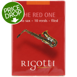 Rigotti RG。CSA黄金经典中音萨克斯芦苇- 2.5强(3)