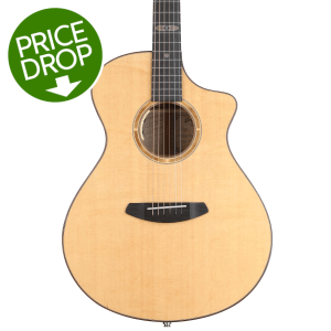 Breedlove "Tonewood Showcase" Concert CE Myrtlewood Acoustic-electric Guitar - Natural, Sweetwater Exclusive