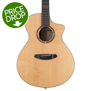 Breedlove "Tonewood Showcase" Concert CE Walnut Acoustic-electric Guitar - Natural, Sweetwater Exclusive