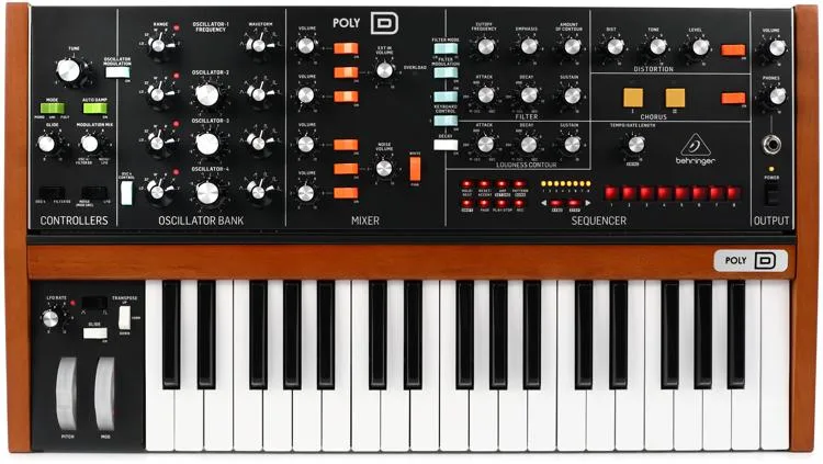 behringer poly d polyphonic analog synthesizer 1