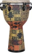 Remo Designer Series Apex Djembe - 12 inches, Orange Kinte