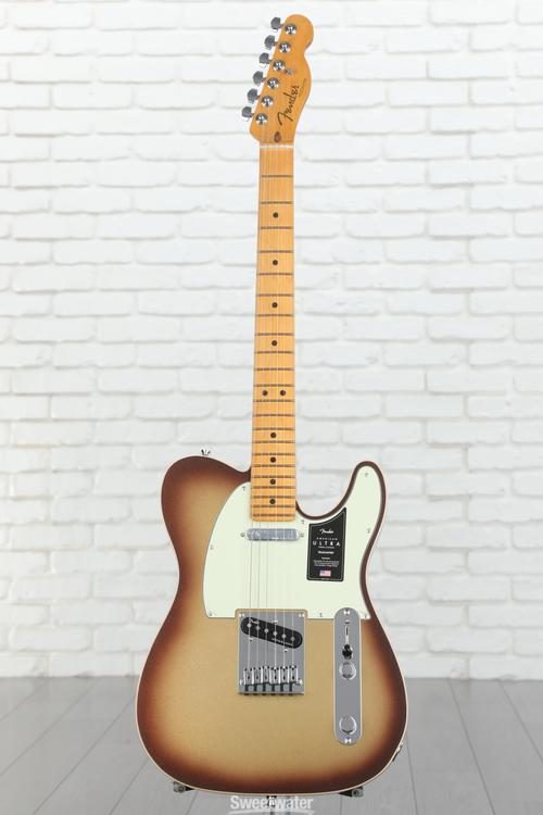 Fender American Ultra Telecaster - Mocha Burst with Maple 