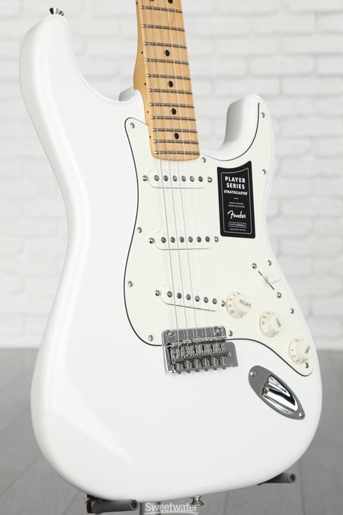 Fender Player Stratocaster - Polar White with Maple Fingerboard