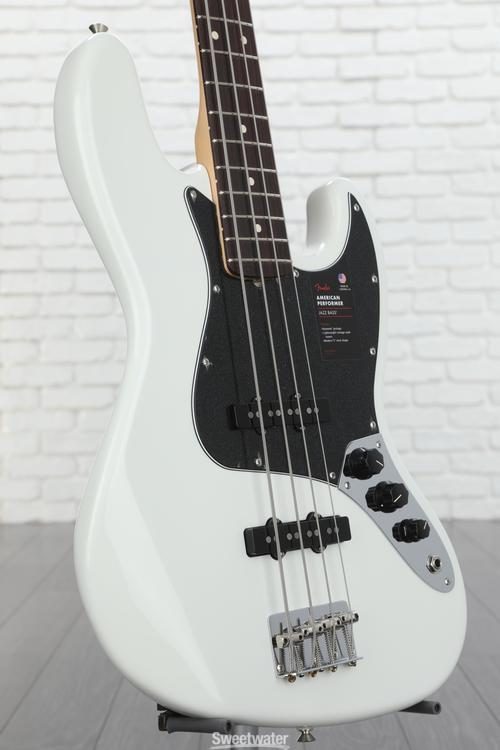 Fender American Performer Jazz Bass - Arctic White with Rosewood Fingerboard