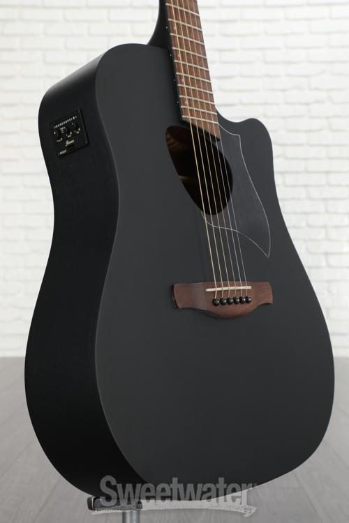 Ibanez Altstar ALT20 Acoustic-Electric Guitar - Weathered Black