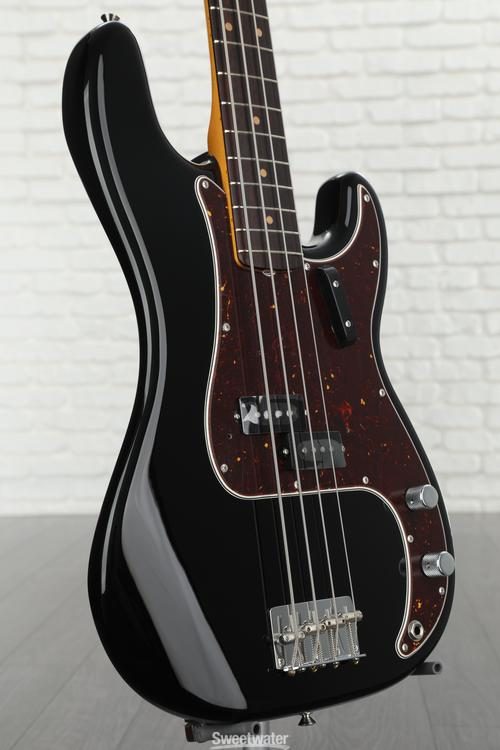 Fender American Vintage II 1960 Precision Bass - Black | Sweetwater