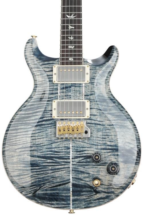 ギター PRS 10top Santana PRS Santana Retro 10-Top Electric Guitar - Faded Whale Blue