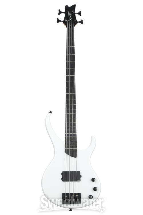 Kramer D-1 Bass Guitar - Pearl White | Sweetwater
