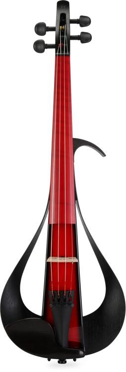 Yamaha YEV104 Pro Electric Violin - Deep Red/Black | Sweetwater