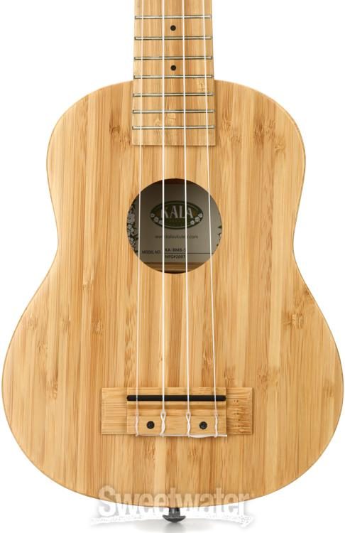 Kala KA-BMB-S Soprano Ukulele - Solid Bamboo | Sweetwater