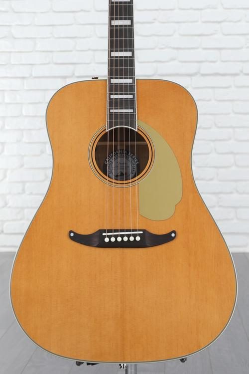 Fender King Vintage Acoustic-electric Guitar - Aged Natural