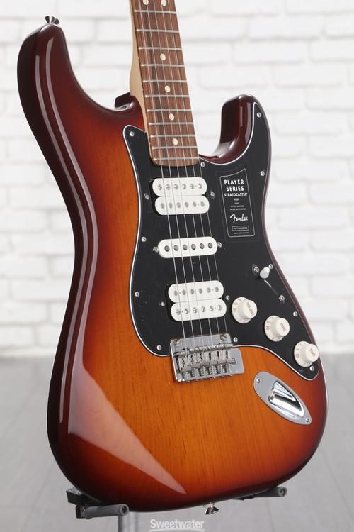 Stratocaster?　Pau　Player　Fender　エレキギター　HSH，　Ferro　Fingerboard，　Tobacco-