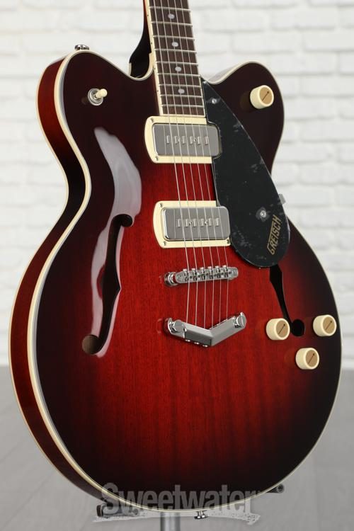 Gretsch G2622-P90 Streamliner Center Block Double-Cut P90 with V-Stoptail  Electric Guitar - Claret Burst