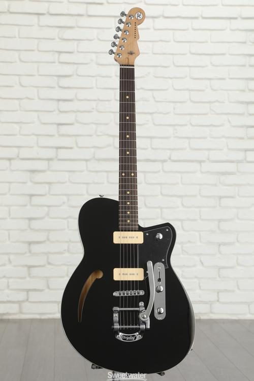 Reverend Club King 290 Electric Guitar - Midnight Black with