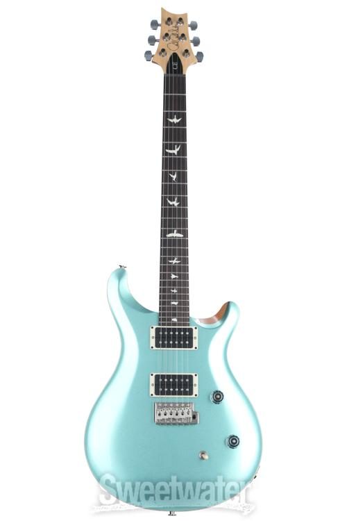 PRS Ltd Edition CE24 Powder Blue Satin - Natural Back - Peach Guitars