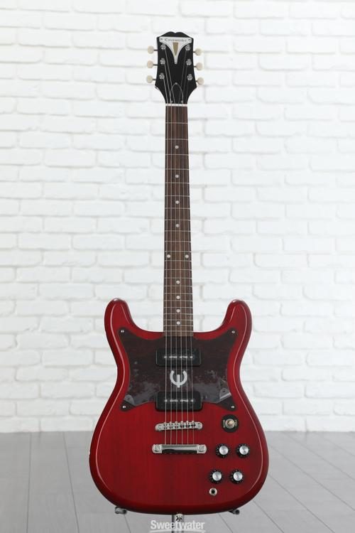 Epiphone Wilshire P-90s Electric Guitar - Cherry | Sweetwater