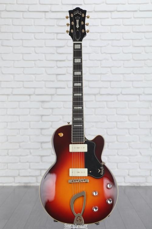 Guild M-75 Aristocrat Hollowbody Electric Guitar - Antique Sunburst