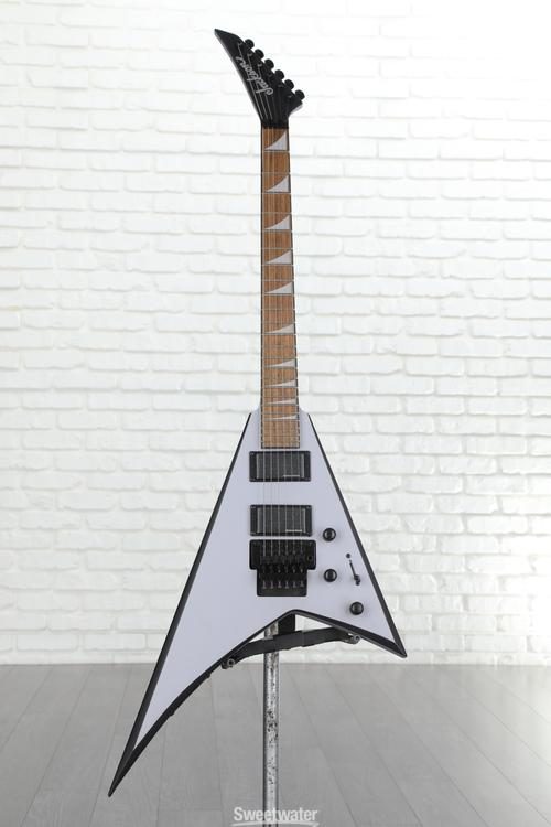 Jackson X Series Rhoads RRX24 - Battle Ship Gray with Black Bevels