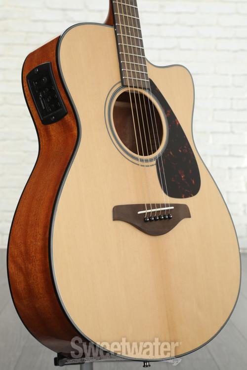 Yamaha FSX800C Concert Cutaway Acoustic-electric Guitar - Natural