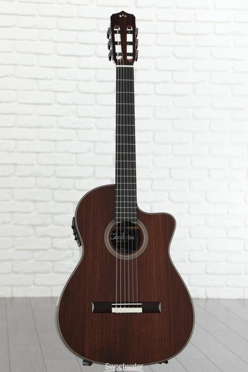 Cordoba Fusion 12 Rose II Acoustic Nylon Guitar Rosewood Reviews